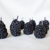 Beeswax Blackberry Birthday Candles - 5 pack