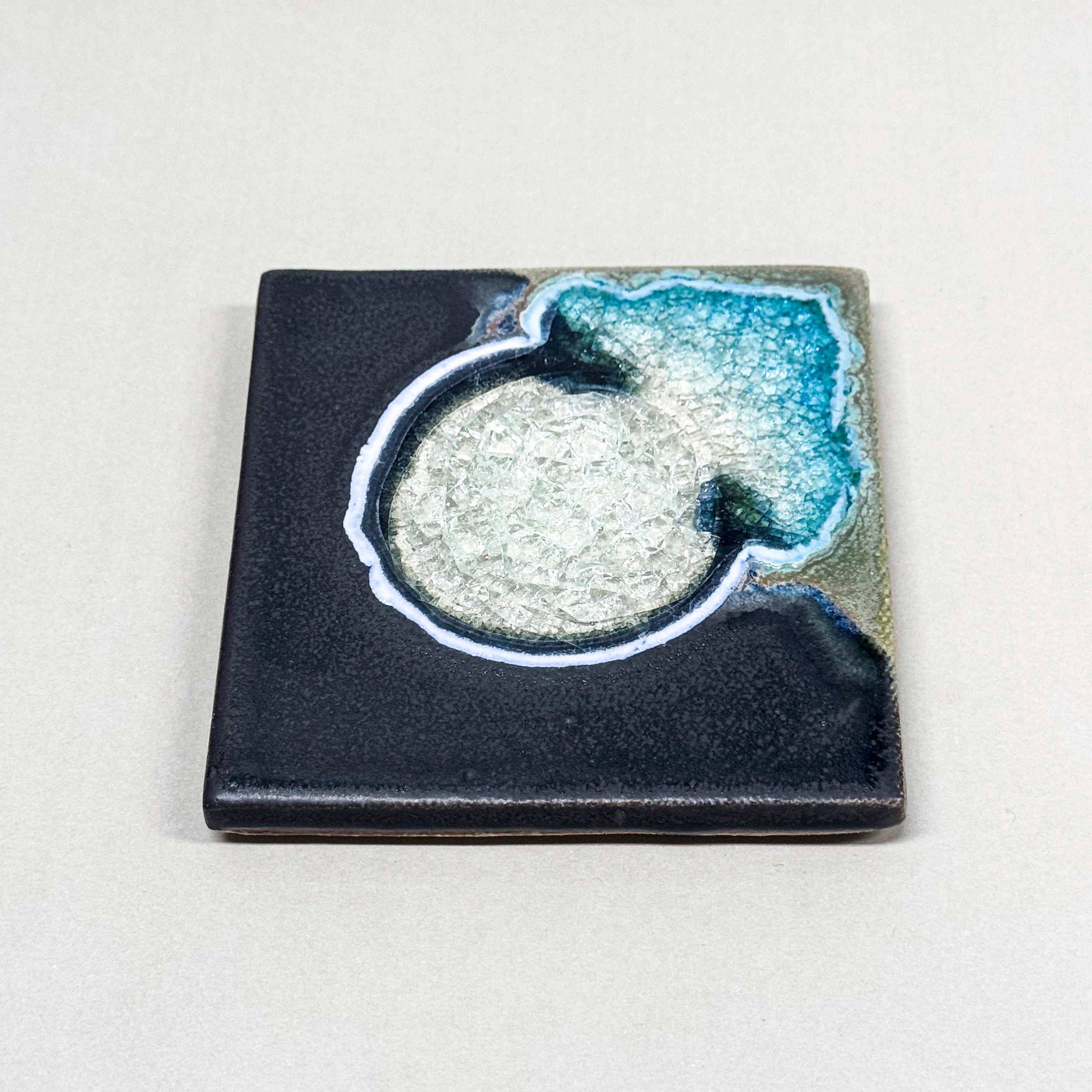 Geode Crackle Coaster