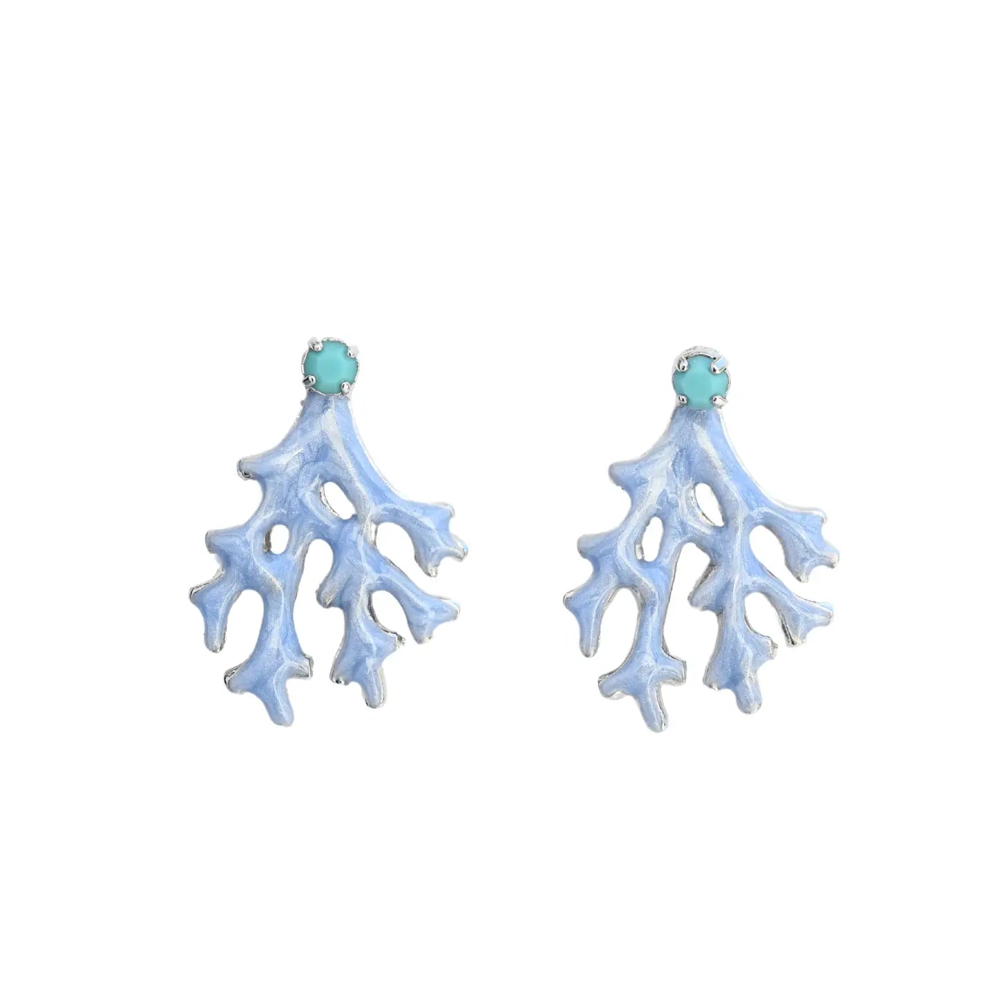 Mini Coral Earrings