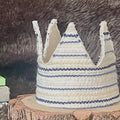 Striped Quilted Crown