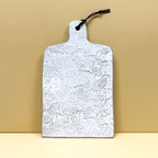 Botanical Stoneware Rectangle Cheese Board