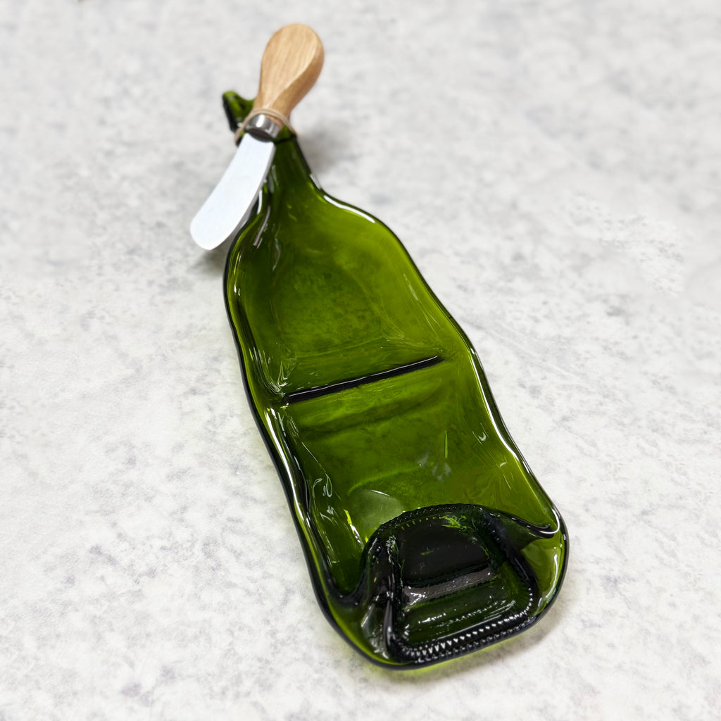 Wine Bottle Divided Tray