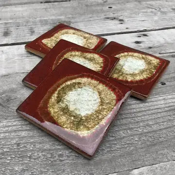 Geode Crackle Coaster