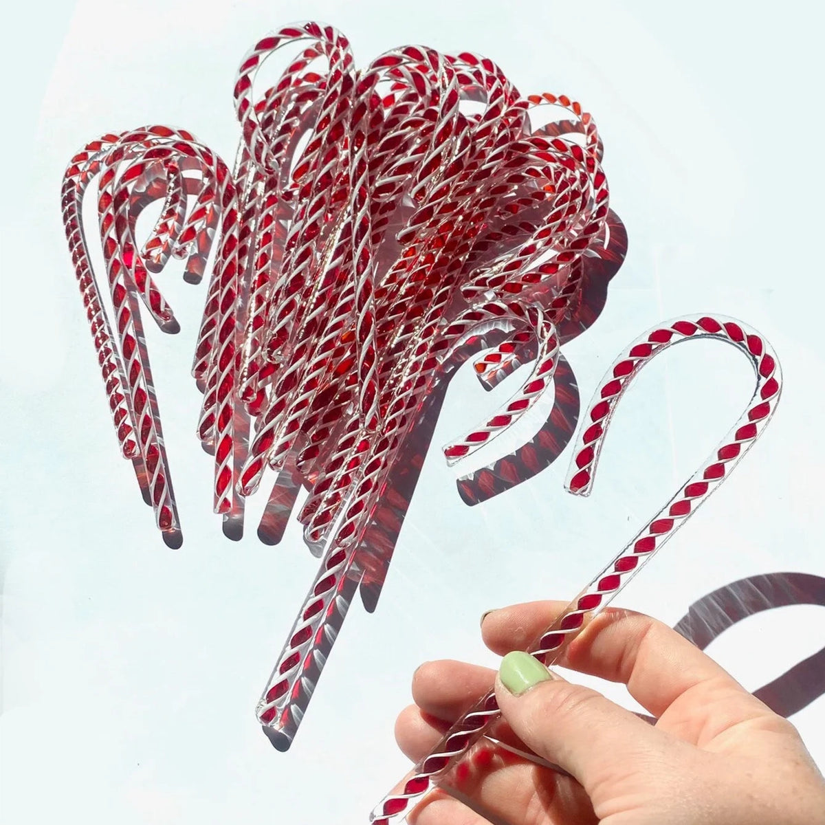 Glass Candy Cane