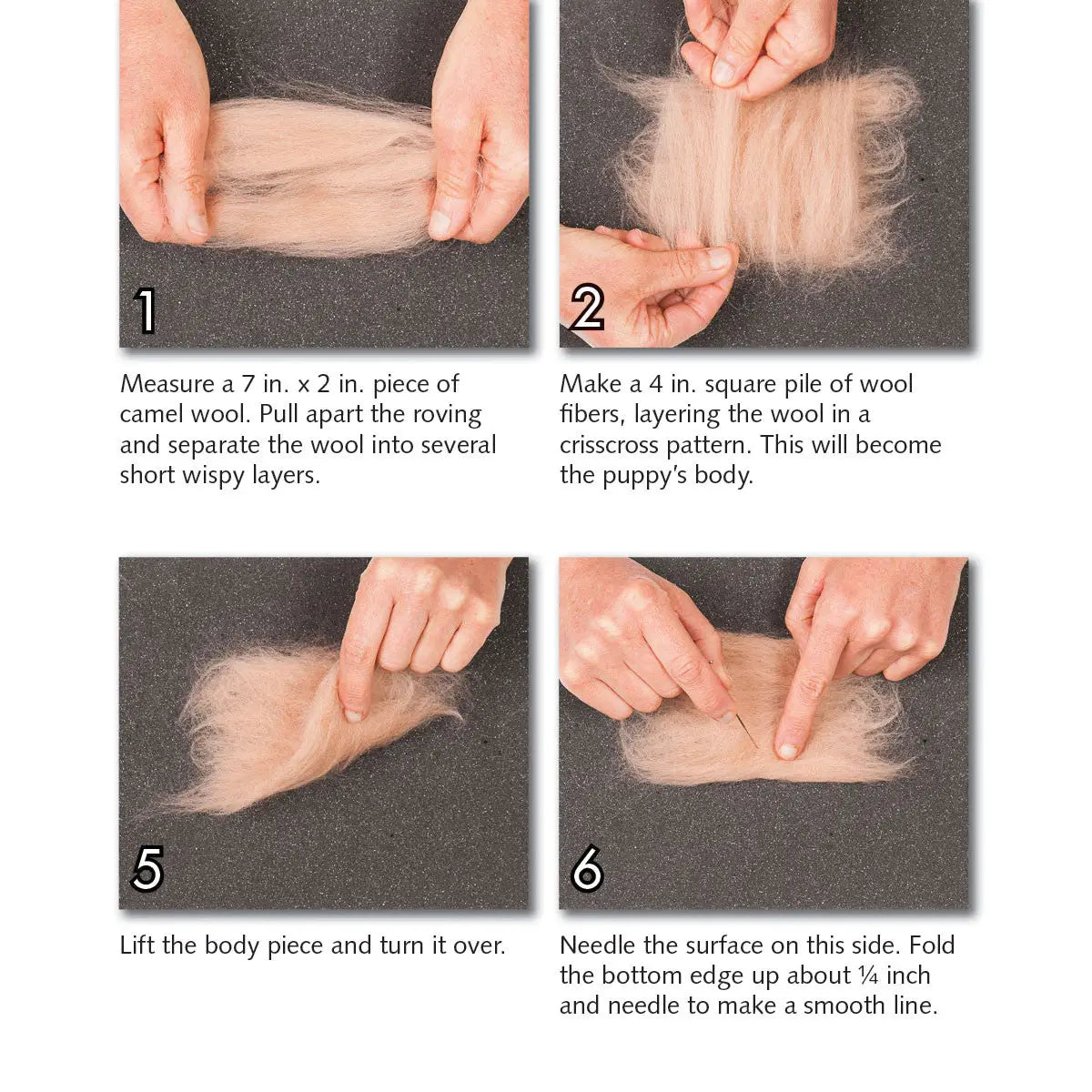 Finger Puppets Felting Kit