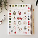 Christmas Watercolor Workbook