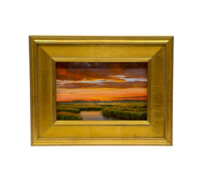 COLORFUL SUNSET original oil painting by Doug Grier