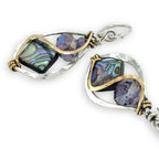 Crescent Abalone Earrings