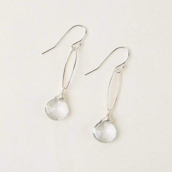 Crystal Simple Earrings