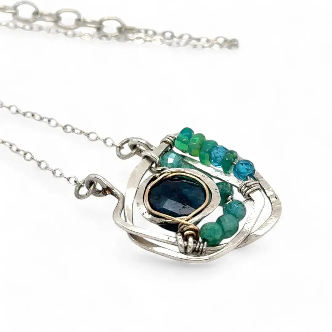 Cyclone Apatite Necklace