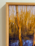 CYPRESS BEAUTY oil palette knife painting by Beth Williams