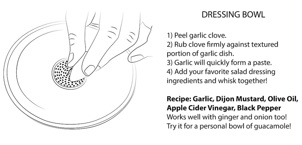 Salad Dressing Bowl