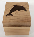 Dolphin Wood Trinket Box