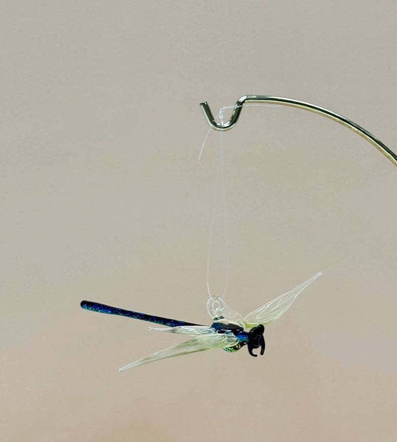 Glass Dragonfly Ornament