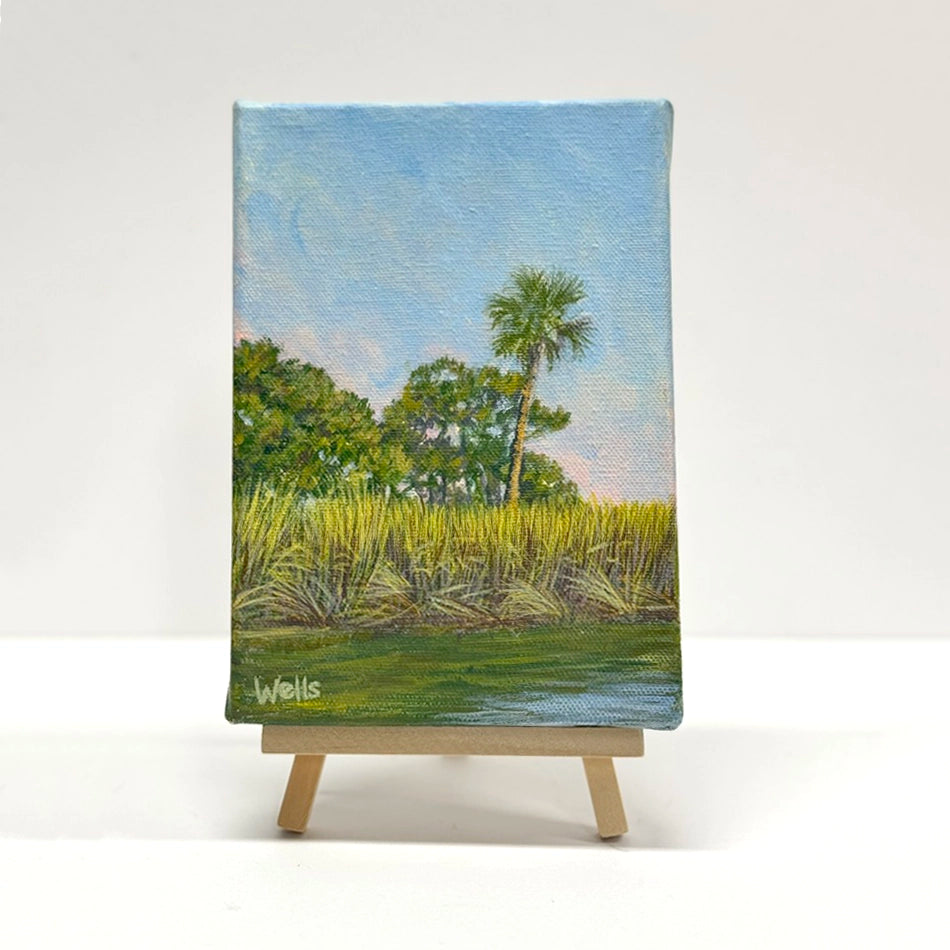 EDGE OF THE MARSH original oil painting by Rick Wells