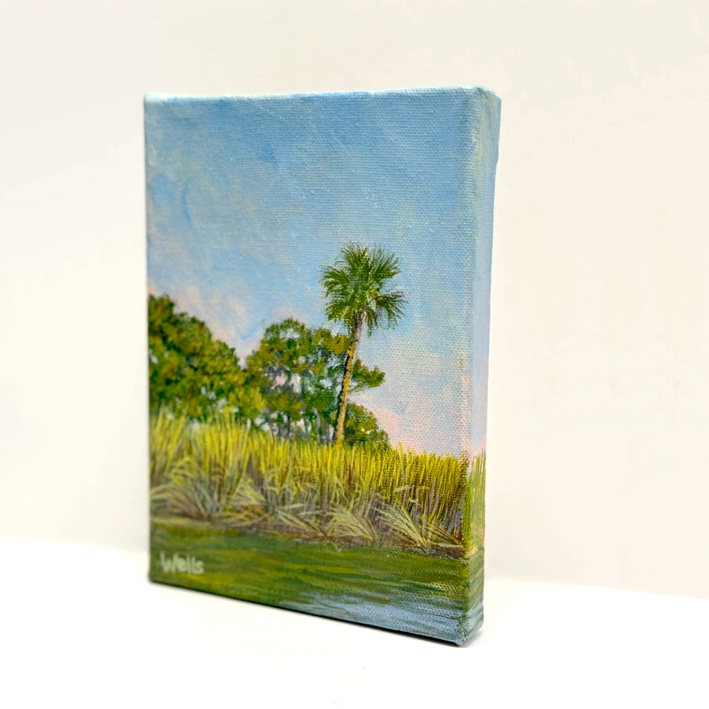 EDGE OF THE MARSH original oil painting by Rick Wells