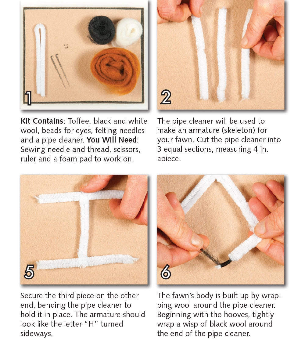 Fawn Felting Kit