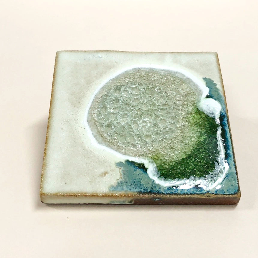 Geode Crackle Coaster