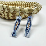 Glass Fish Earrings