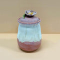 Pink Flower Jar