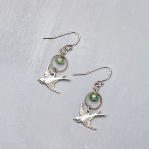 Flying Sparrow Earrings