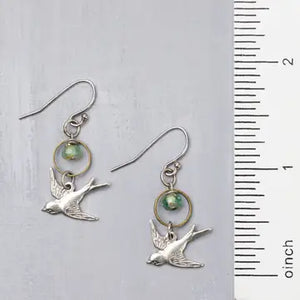 Flying Sparrow Earrings