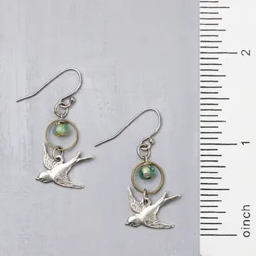 Flying Sparrow Earrings