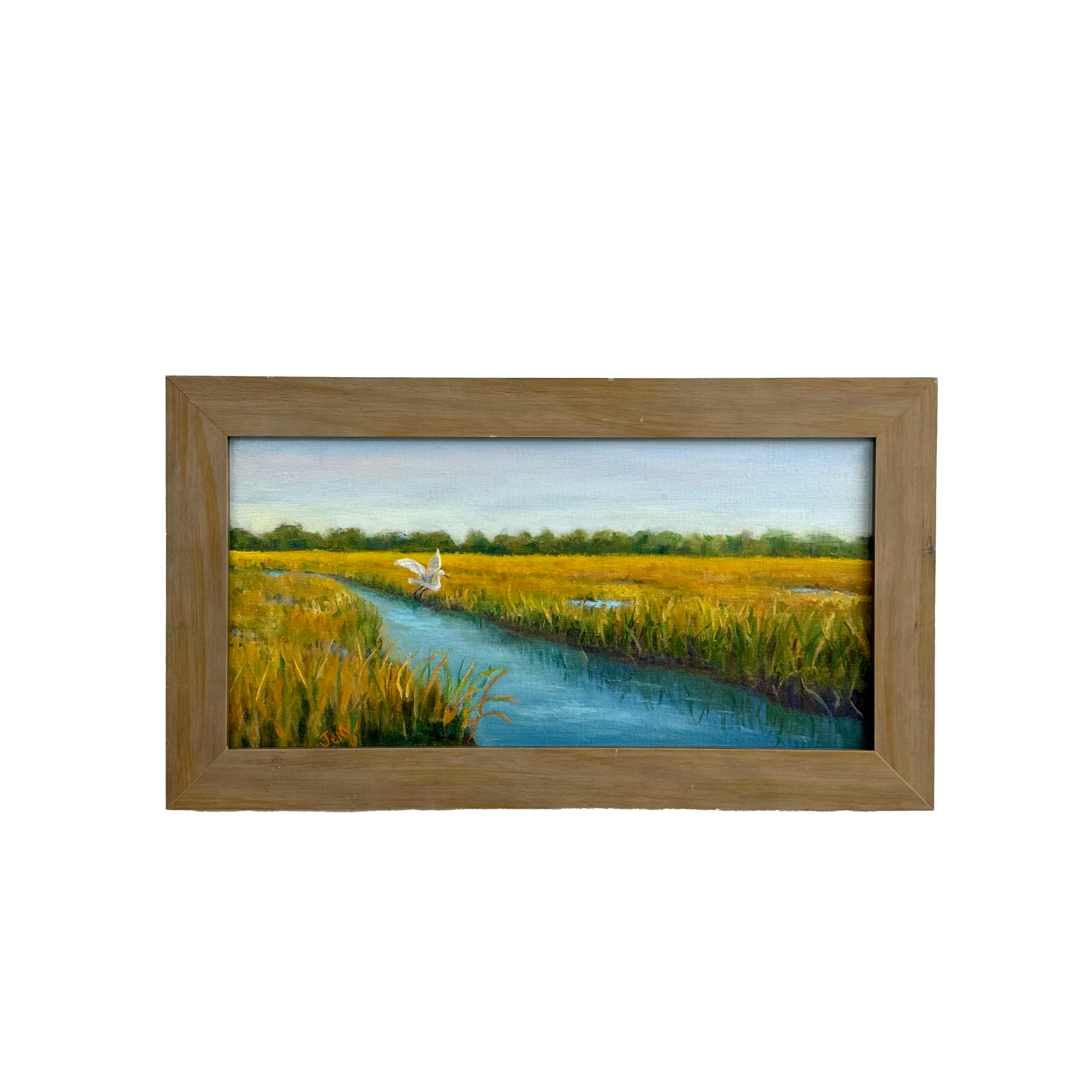 FLYING BY original oil by Jeny McCullough