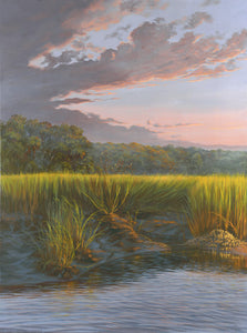 HIDDEN CREEK giclee on canvas by Doug Grier