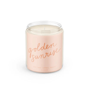 Golden Sunrise Candle