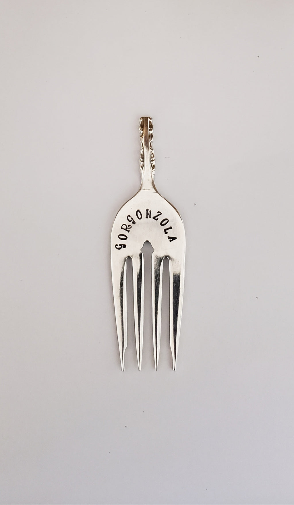 Hand Stamped Silver Cheese Markers