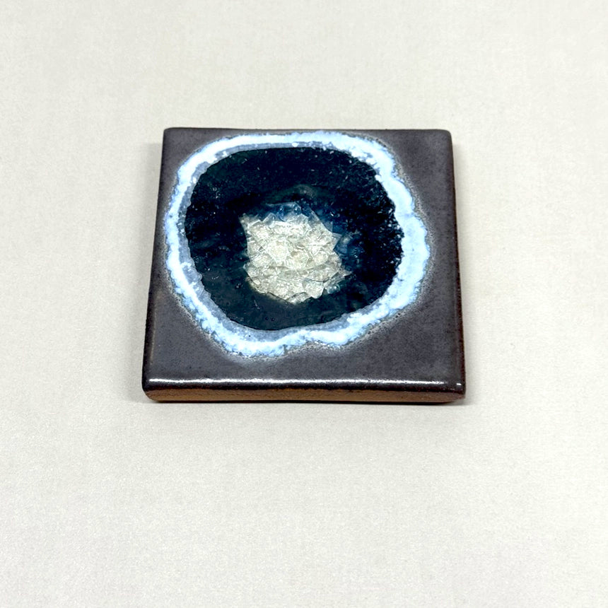 Geode Crackle Coaster