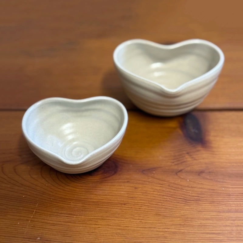 White Heart Bowl