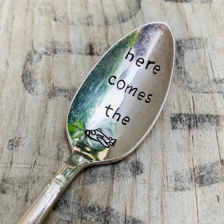 Hand Stamped Baby Spoons