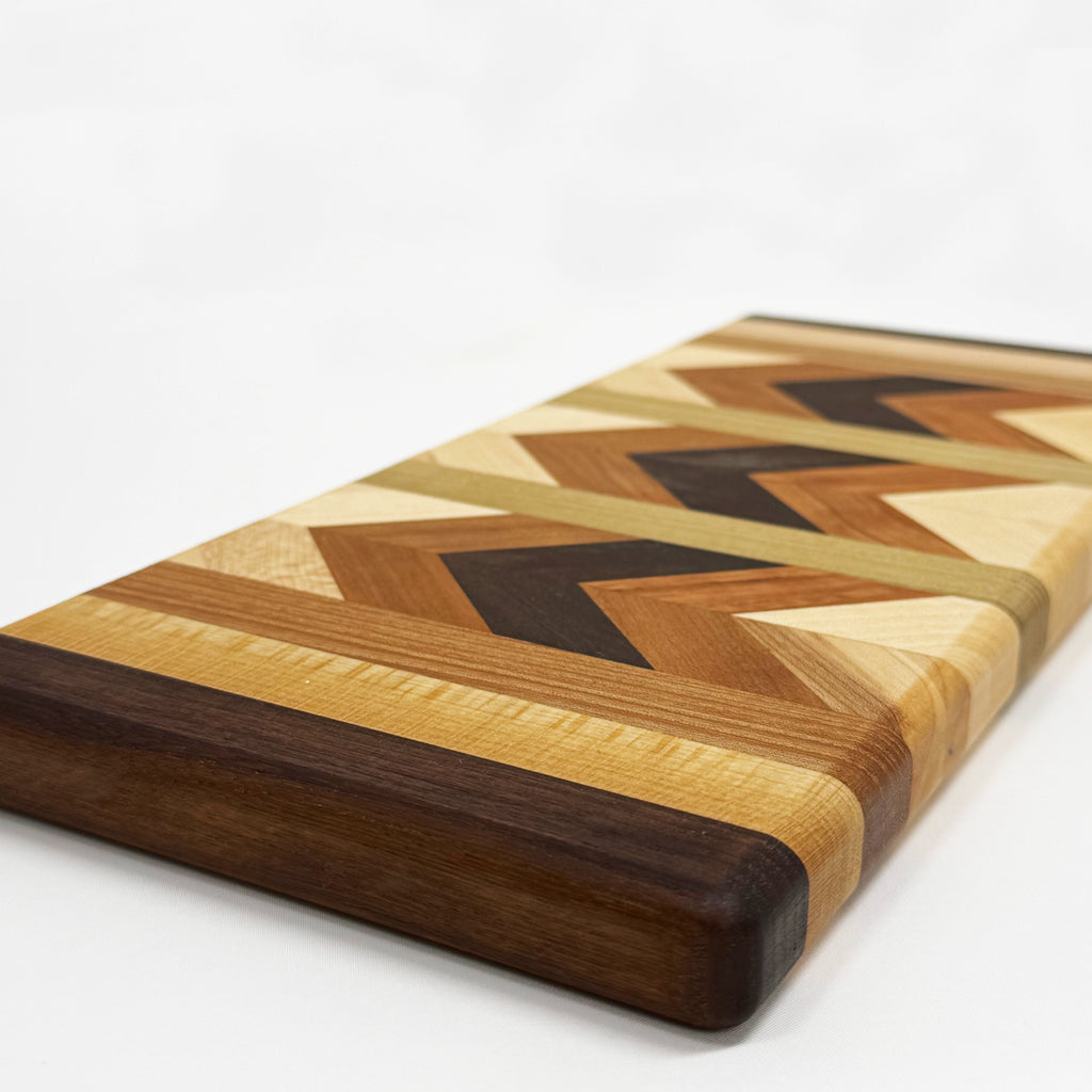Herringbone Pattern Bread /Cheese Board