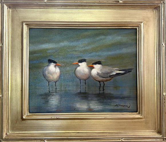 WHO'S TERN? oil painting by Holly Glasscock