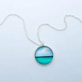 Horizon Watercolor Necklace