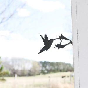 Hummingbird Metal Sculpture