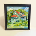 HISTORIC HUTCHINSON HOUSE oil painting by Charlotte Hudson Wrenn