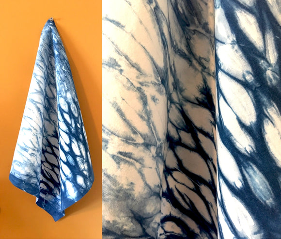 Indigo Dyed Tea Towel