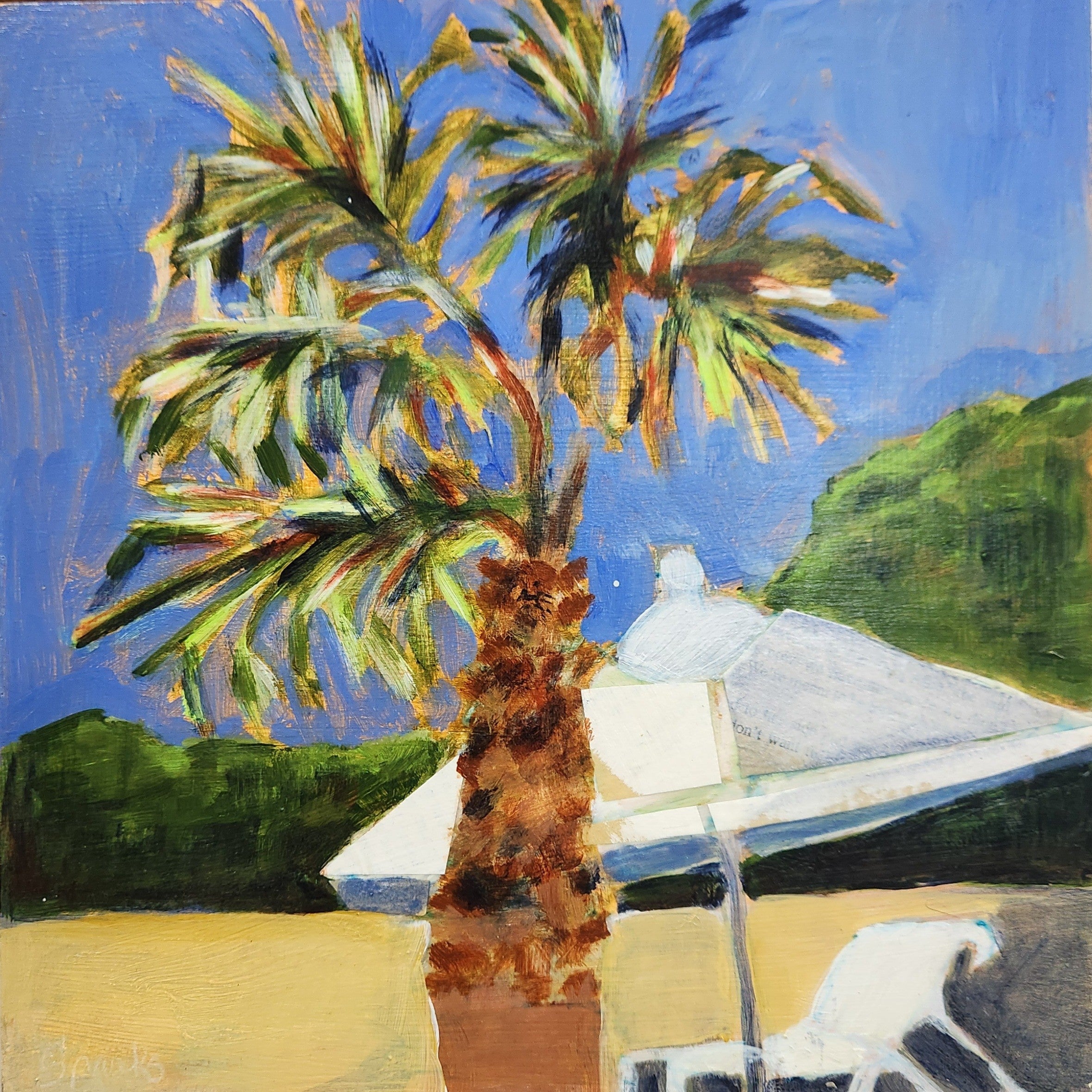 VACATION 1 acrylic painting by Jan Sparks