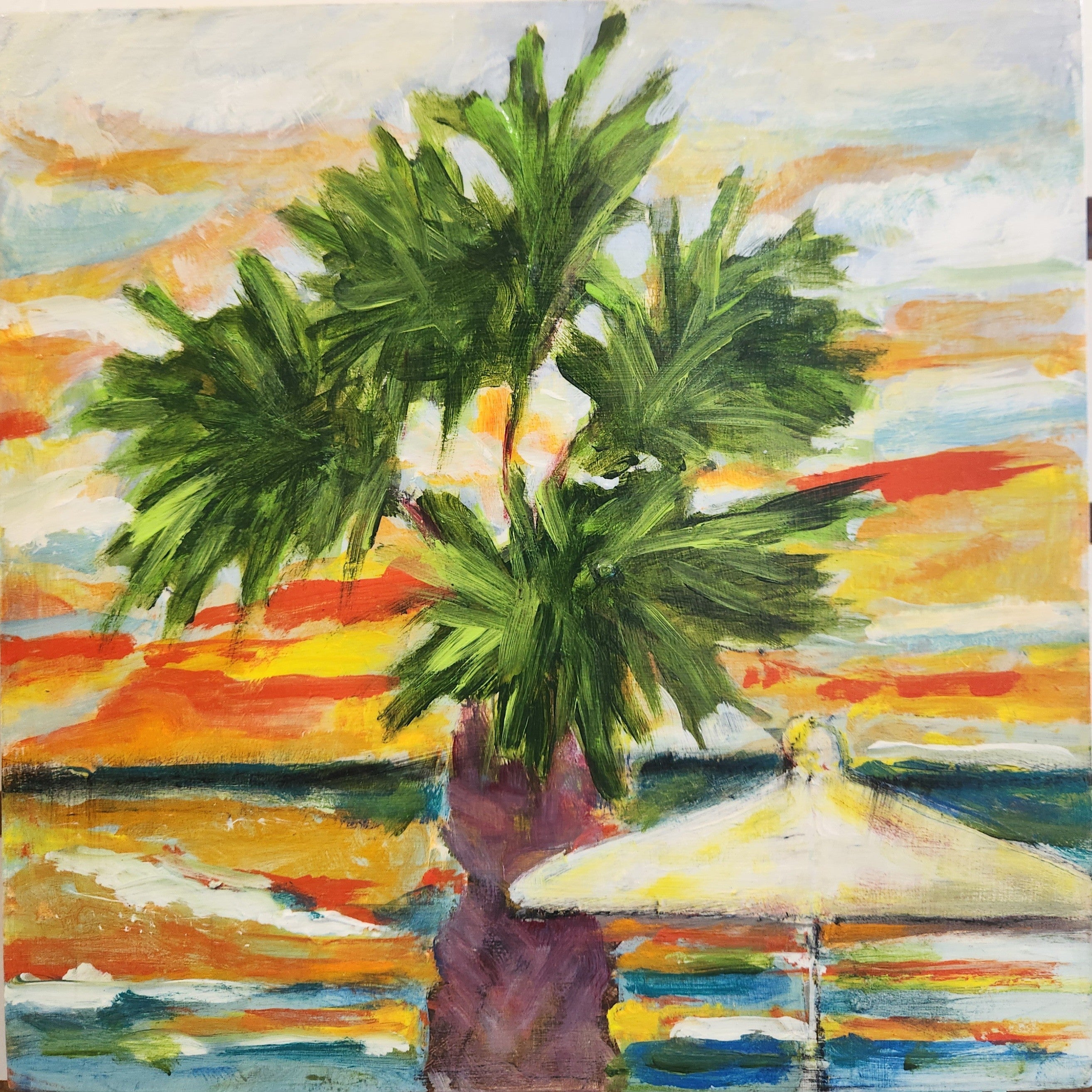 VACATION 5 acrylic painting by Jan Sparks