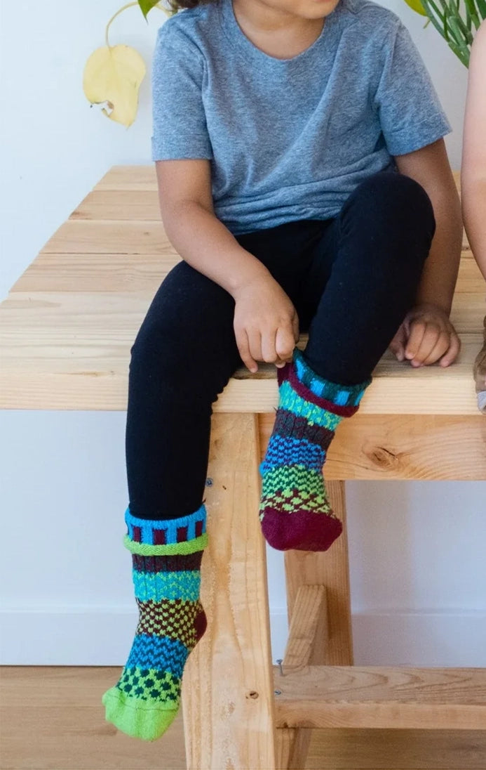 June Bug -A Pair with a Spare- Kid Socks