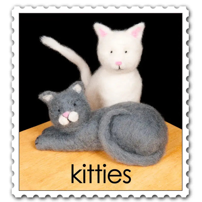 Kitties Needle Felting Kit