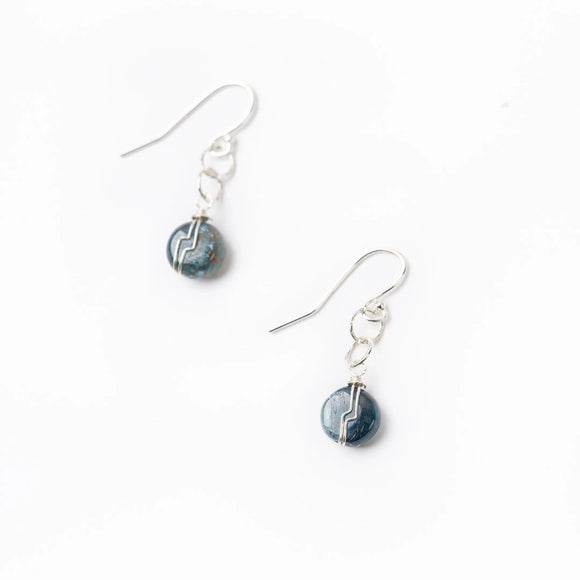 Kyanite Simple Earrings