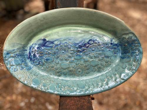 Large Oval Serving Bowl