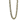 Long Black Fringe Necklace