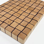 Maple & Purpleheart Basketweave Pattern Cutting Board