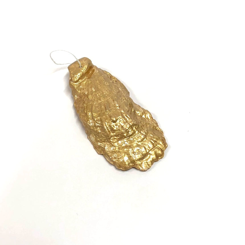Edisto Map Oyster Shell Ornament
