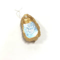 Edisto Map Oyster Shell Ornament